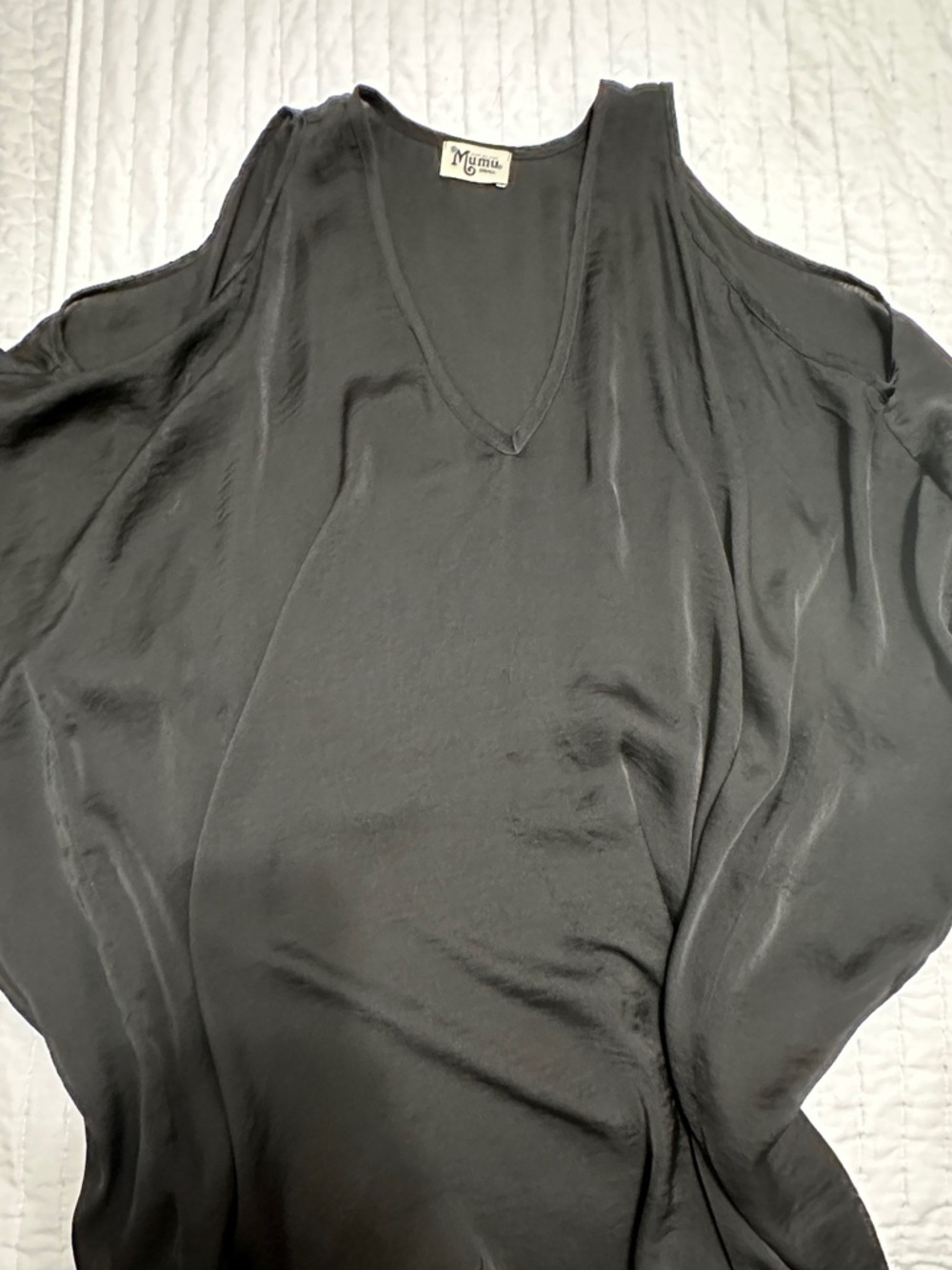 Show Me Your Mumu Black Scoop Neck Top